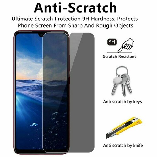2xFor Xiaomi Redmi Note 10 Pro 9S 8T 8A 7A K20 K30 Privacy Screen Tempered Glass - Picture 7 of 10