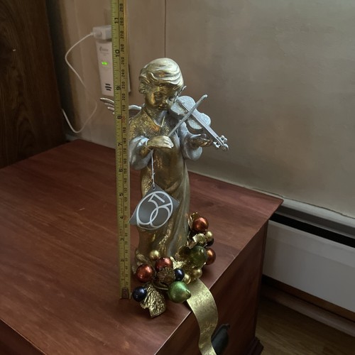 DEPARTMENT 56 VIKTORIANISCHER ENGEL/KIRSCHE WEIHNACHTSSTRUMPFHALTER/HÄNGER - NEU MIT ETIKETT - SELTEN! - Bild 7 von 17