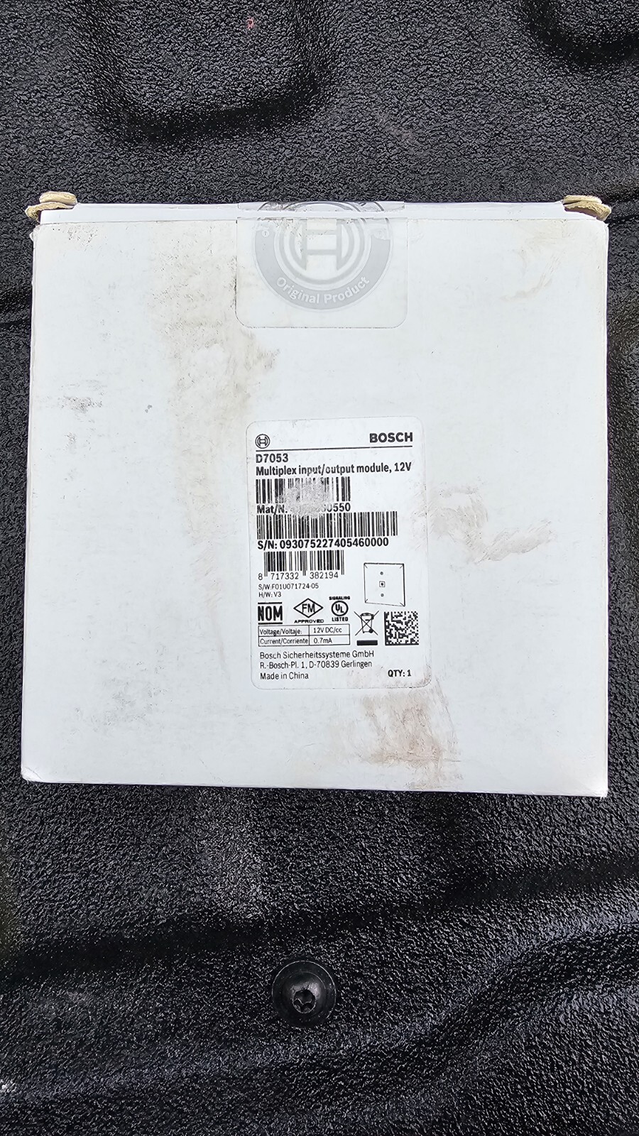 Bosch D7053 Fire Safety Multiplex Input Output Module 782695089989 eBay