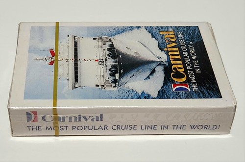 Carnival Cruise Playing Poker Cards Single Deck SEALED - Picture 2 of 3
