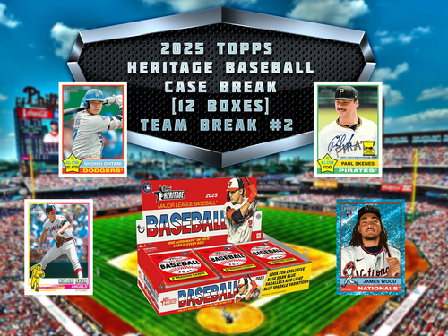 Twins 2025 TOPPS HERITAGE HOBBY MLB BASEBALL HOBBY CASE BREAK (12 BOXES)#2