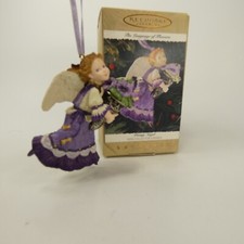 Hallmark Pansy Angel Keepsake Christmas Ornament - The Language of Flowers PAJVT