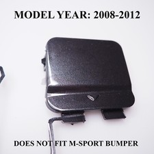 Vorne tow hook cover für BMW 7er F01 F02 F03 F04 2008-2012 Sophisto Grau A90