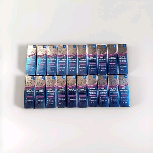 Ashania Purple Toothpaste Brightening 1oz ( Lot of 20 ) Exp 06/25 - New