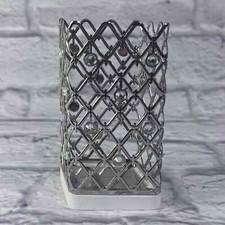 BATH BODY WORKS WIRED GEMS METAL MARBLE GENTLE FOAMING HAND SOAP SLEEVE HOLDER