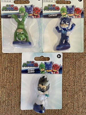 PJ Masks Just Play Mini Figures Lot of 4 NEW SEALED!
