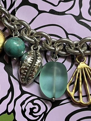 Brighton Calypso Muschel Bettelarmband + Stoffbeutel war 138 $ - Bild 8 von 8