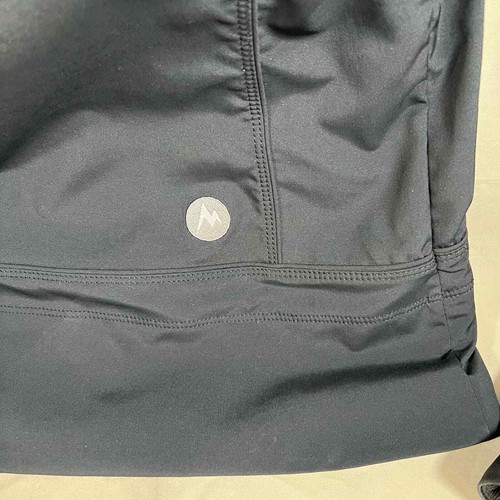 Murmeltier Kapuzenjacke mit durchgehendem Reißverschluss schwarz weiche Schale Damen Größe Medium - Bild 7 von 11