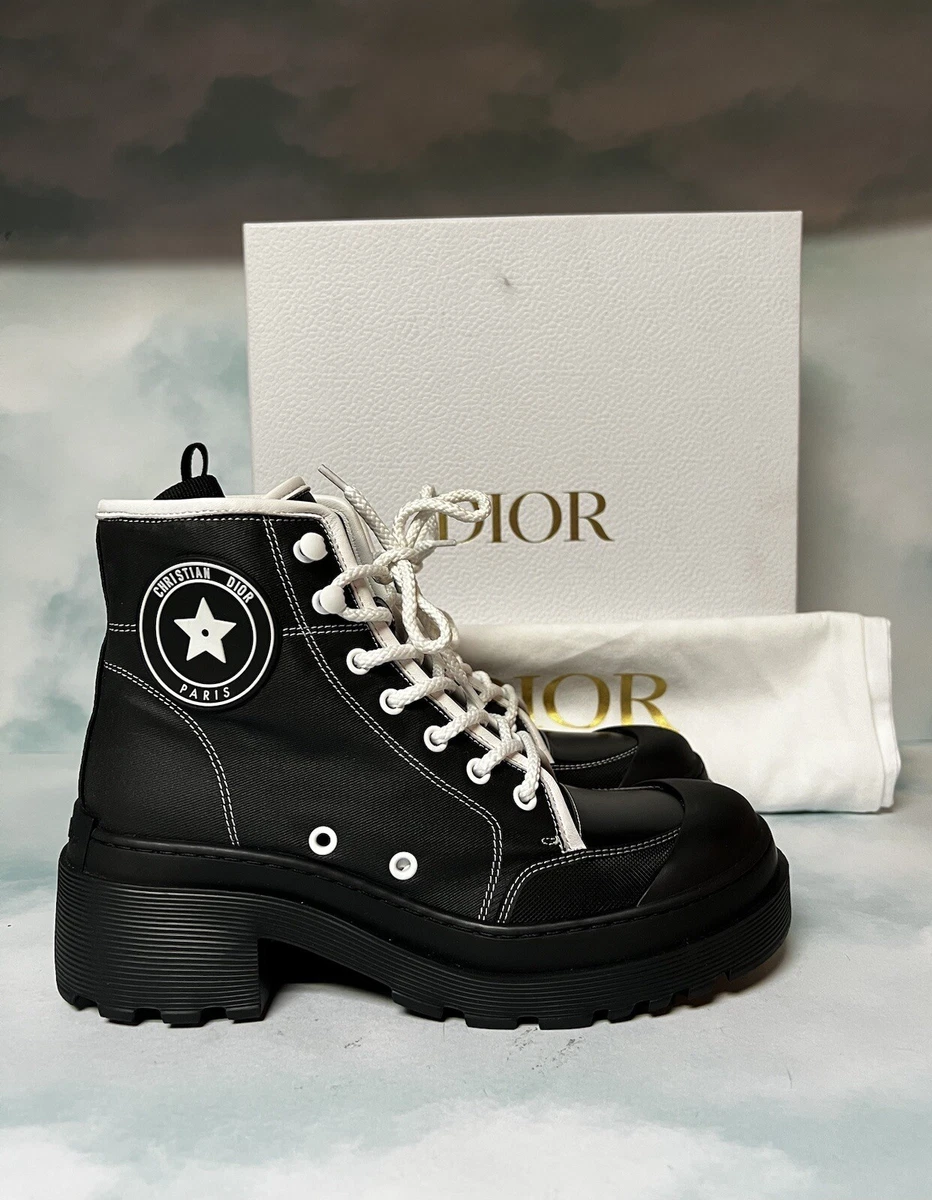 Dior Garden Lace-Up Boot