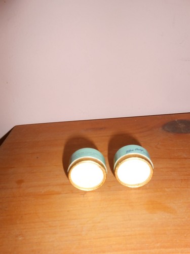 Bolsita en polvo de seto azul vintage (2) - Imagen 4 de 5