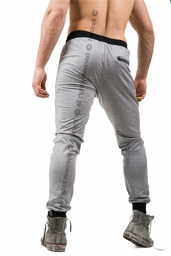 Pantaloni Tuta Uomo Sportivi Fitness Palestra Sport Allenamento Passeggio Casual - Foto 5 di 13