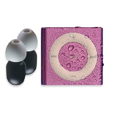 Nuovo Nuoto Ipod Shuffle MP3 & Auricolari & Buds 100% Impermeabile - Platino - Foto 11 di 64