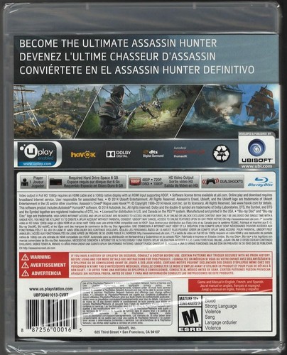 Assassin's Creed Rogue (Greatest Hits) PS3 (Nuevo Sellado de Fábrica Versión EE. UU. - Imagen 2 de 2