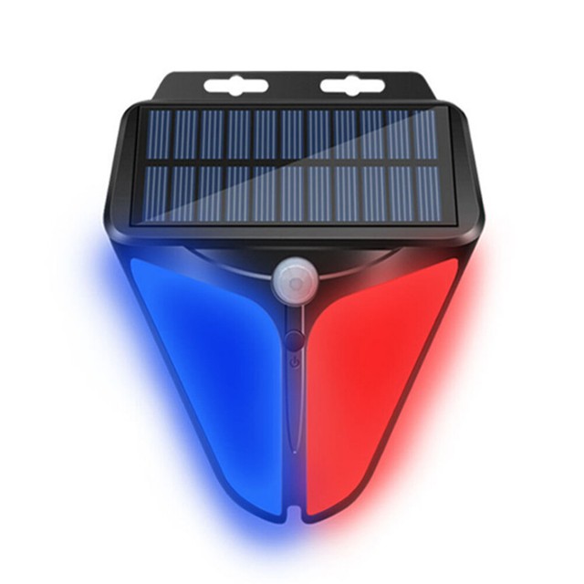 Solar Light Decibels Anti Theft Strobe Alarm Lamp Motion Sensor Safety Light Solar Light Decibels Anti Theft Strobe Alarm Lamp Motion Sensor Safety Light