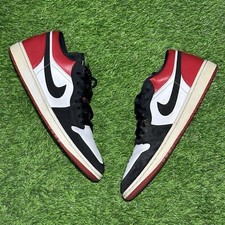 Nike Air Jordan 1 Low Black Toe Size 13 Retro Og