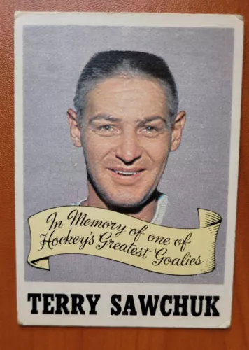 1970-71 O-Pee-Chee #231 Terry Sawchuk In Memory