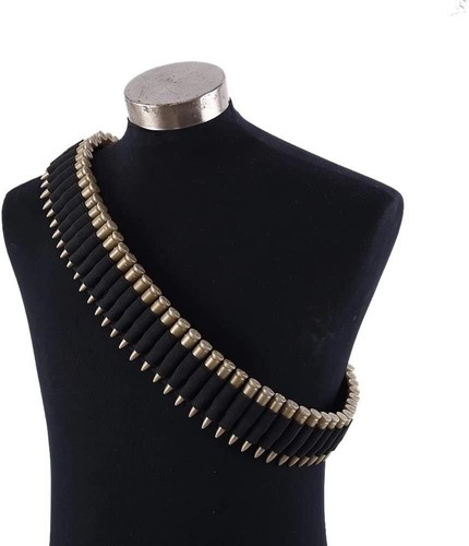 50 Rounds Bandolier Ammo Cartridge Belt Carrier for 308 Cal. 30-30 30-06 556 762 - Picture 7 of 14