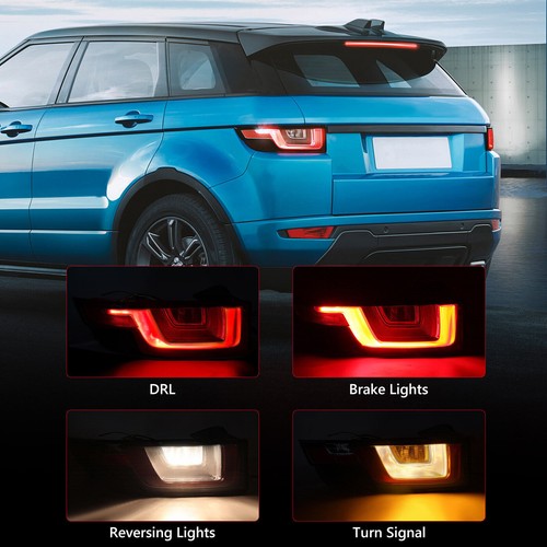 Pair LED For Land Rover Range Rover Evoque 2012-2017 2018 Left&Right Tail Light - Picture 5 of 13