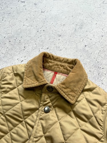 Burberry Kids Beige Buttons Down Quilted Lined Girl's Jacket Size 3Y / 98 CM - Picture 8 of 15