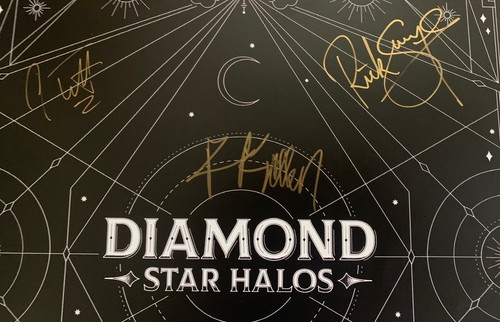 Def Leppard Diamond Star Halos Signed Autographed 12x12 LP Flat BAS Certified 1 - Picture 2 of 4