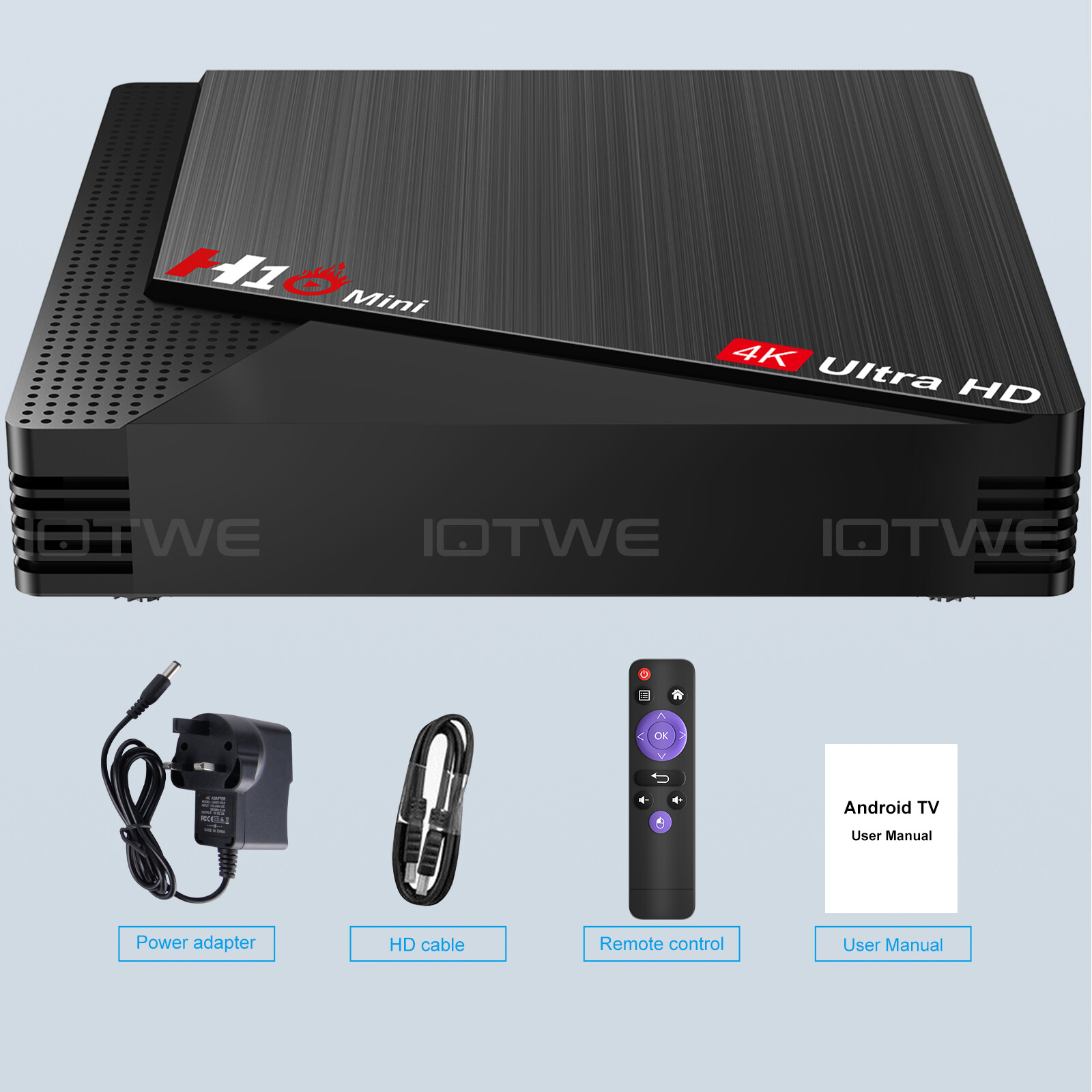 s l1600 Neu Smart TV BOX Android 10 5G WIFI 4K HD 2+16GB Quad Core Media Player HDMI DE