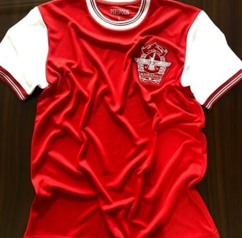 1970's Persepolis Home Jersey I.R.A.N Red Army Perspolis FC Persian ,XL - Picture 1 of 12