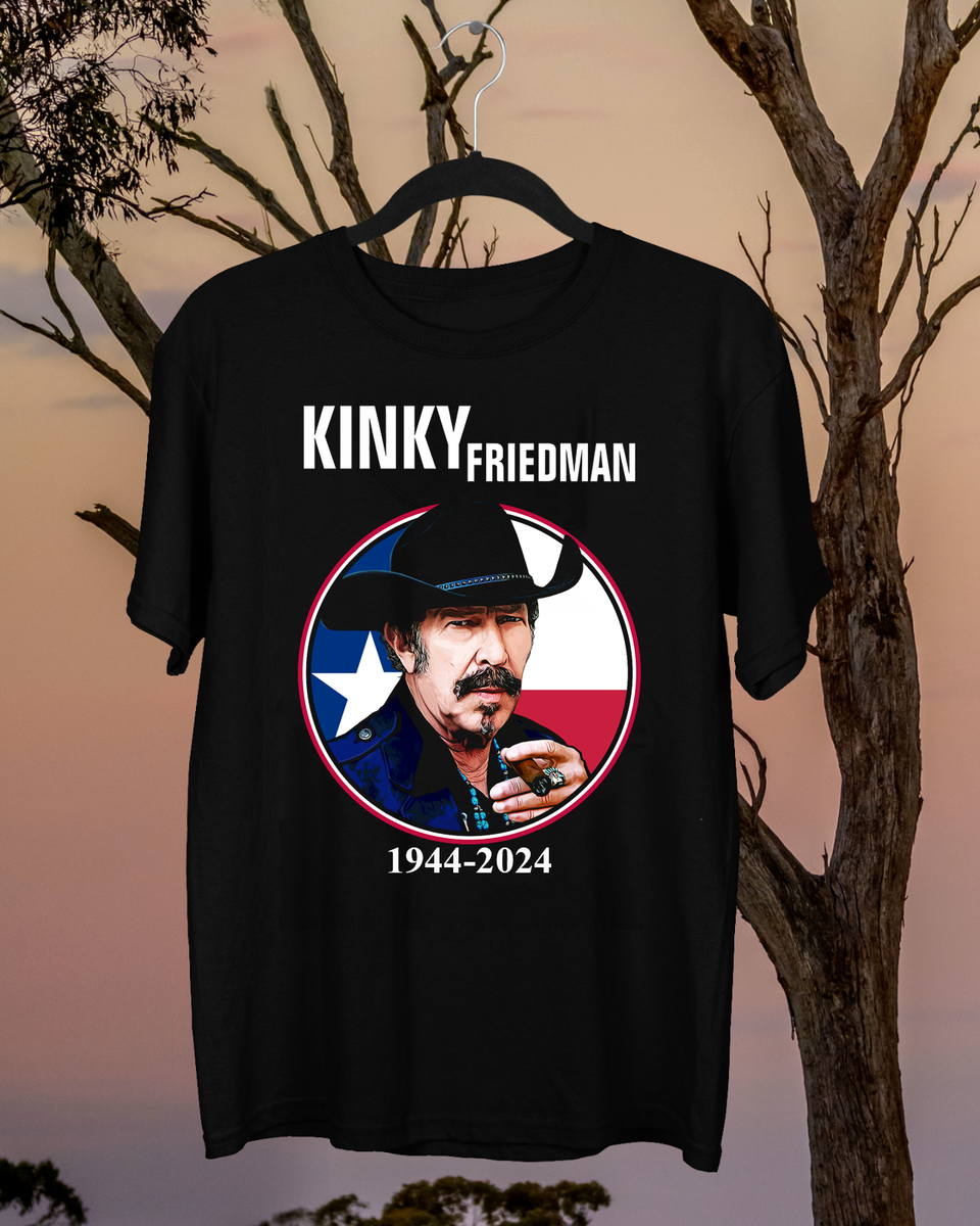 Kinky Friedman 1944 2024 Collection Gift For Fan S to 5Xl T shirt