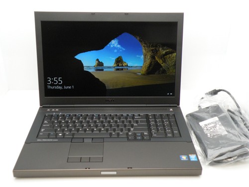 Dell Precision M6800 Intel i7-4940MX 16GB 256GB SSD | K4100M | WIN10P NO CAM -E - Picture 1 of 7