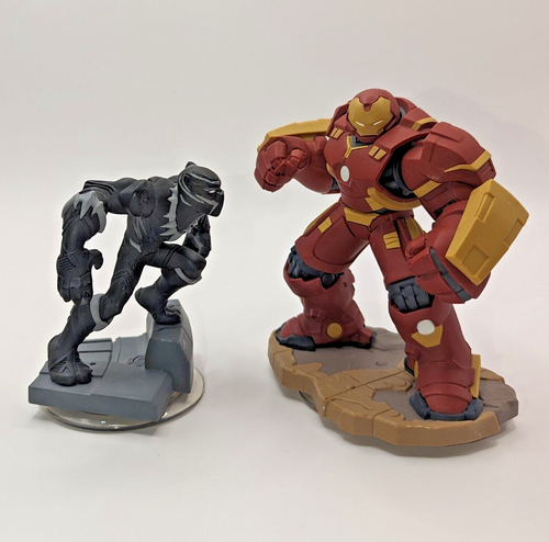 Figuras Disney Infinity Hulkbuster y Black Panther - Imagen 2 de 3