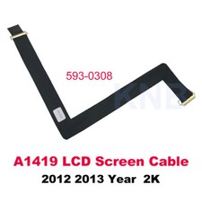 For iMac 27" A1419 LCD LVDs Display Screen Flex Cable 2K Late 2012 2013 923-0308