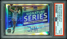 2020 Donruss Optic Tyrese Halliburton Signature Series-Holo RC PSA 9 (238)