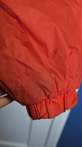 Vintage NFL STARTER Jacket CHICAGO BEARS Raincoat WINDBREAKER Full Zip Hood XL - Picture 12 of 13