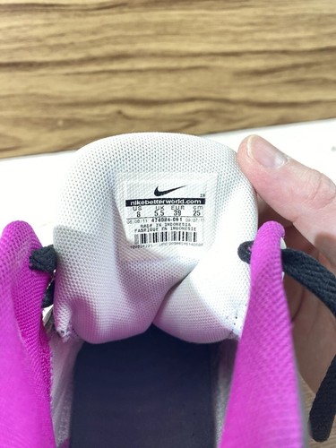 Nike Greco Supreme Womens 8 Wrestling Shoes White Purple HiTop 474084-061 - Picture 12 of 12