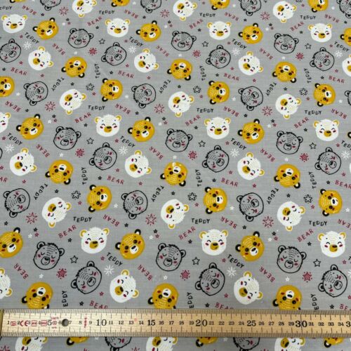 Polycotton Children's Patterns 20 Different ones sold by the metre 112cm/44"wide - Picture 16 of 49