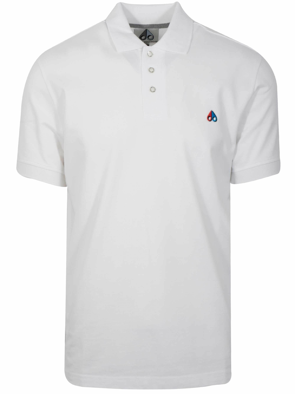 Moose Knuckles Weiß Logo Polo hemd Moose Knuckles Weiß Logo Polo hemd