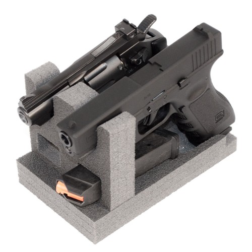 Portapuntas y cargadores 2 GR. Estante para pistola de espuma RKrack para pistola/pistola. Safe Stora - Imagen 5 de 14