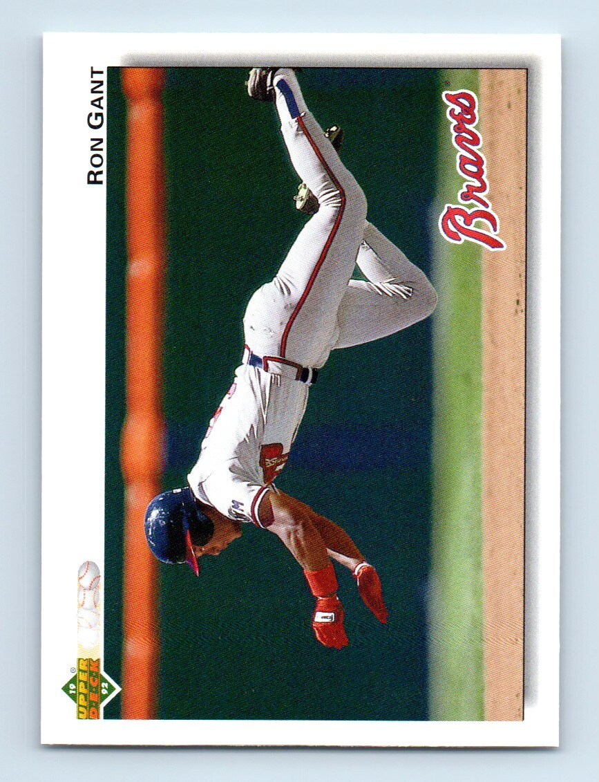 1992 Upper Deck Ron Gant Atlanta Braves #345
