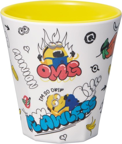 Minions Becher 270ml Despicable Me Minion Super Transformation-B MTB2 weiß - Bild 1 von 3