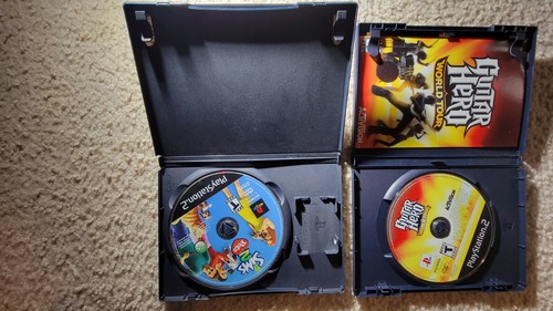 Sony Playstation PS2 Game Lot Wholesale Bundle Manuals, Guitar Hero, Sims - Picture 14 of 19