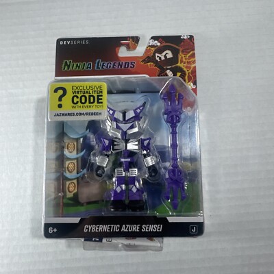 Devseries Ninja Legends Cybernetic Azure Sensei 3'' Action Figure New in Package