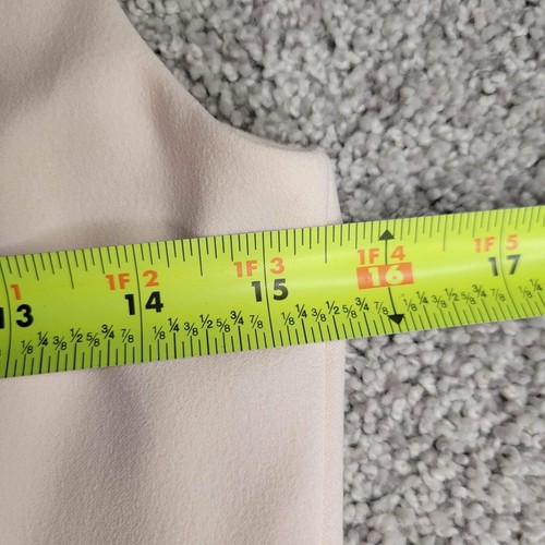 Calvin Klein ärmelloses Strickkleid Rundhals Rouge Rosa Illusion ausgestellt Größe 6 - Bild 9 von 10