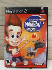 Adventures of Jimmy Neutron Boy Genius Jet Fusion PlayStation 2 PS2 Complete