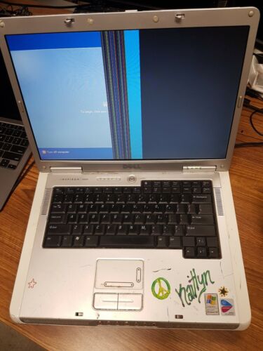 Dell inspiron 6000 wifi, 1.87 GHz, 15.4" working. For parts - Picture 1 of 6