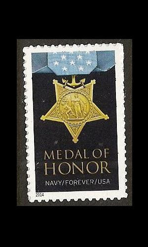US 4822a Medal of Honor Korean War Navy F Single MNH 2014 - Bild 1 von 1