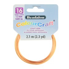 Beadalon  ColourCraft Dead-Soft Copper Wire Copper Color Choose Gauge and Length