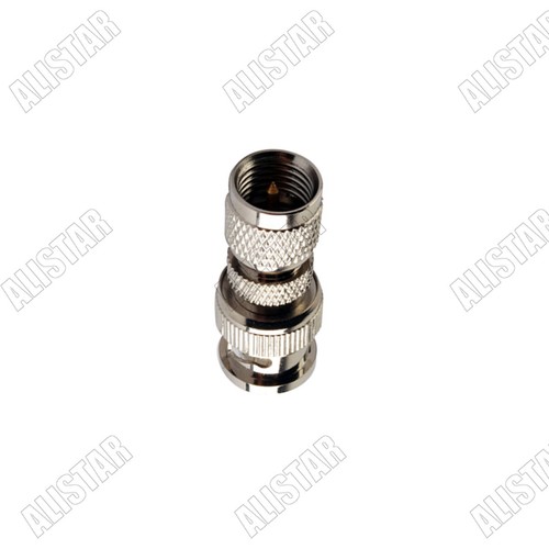 10x Mini UHF Male to BNC Male Plug Straight RF Coaxial Adapter Connector MiniUHF - Picture 2 of 2
