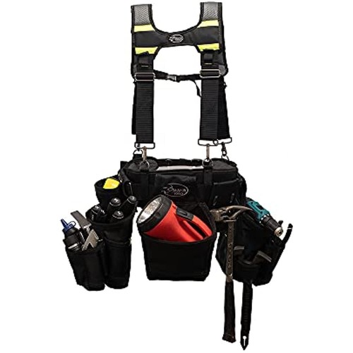 Dead On Tools - 1680 Denier Poly Framer�s Tool Belt with Suspenders (HDP369857) - Picture 3 of 8