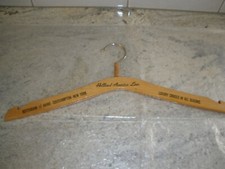 Holland America Line Cruises Wooden Coat Hanger Rotterdam Le Havre New York O49