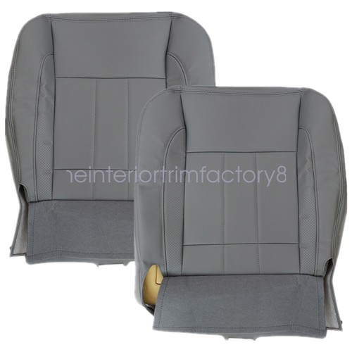 For 2006-2009 Dodge Ram 1500 2500 Driver Passenger Bottom-Top Seat Cover Gray - Bild 48 von 124