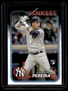 2024 Topps Everson Pereira RC New York Yankees #461